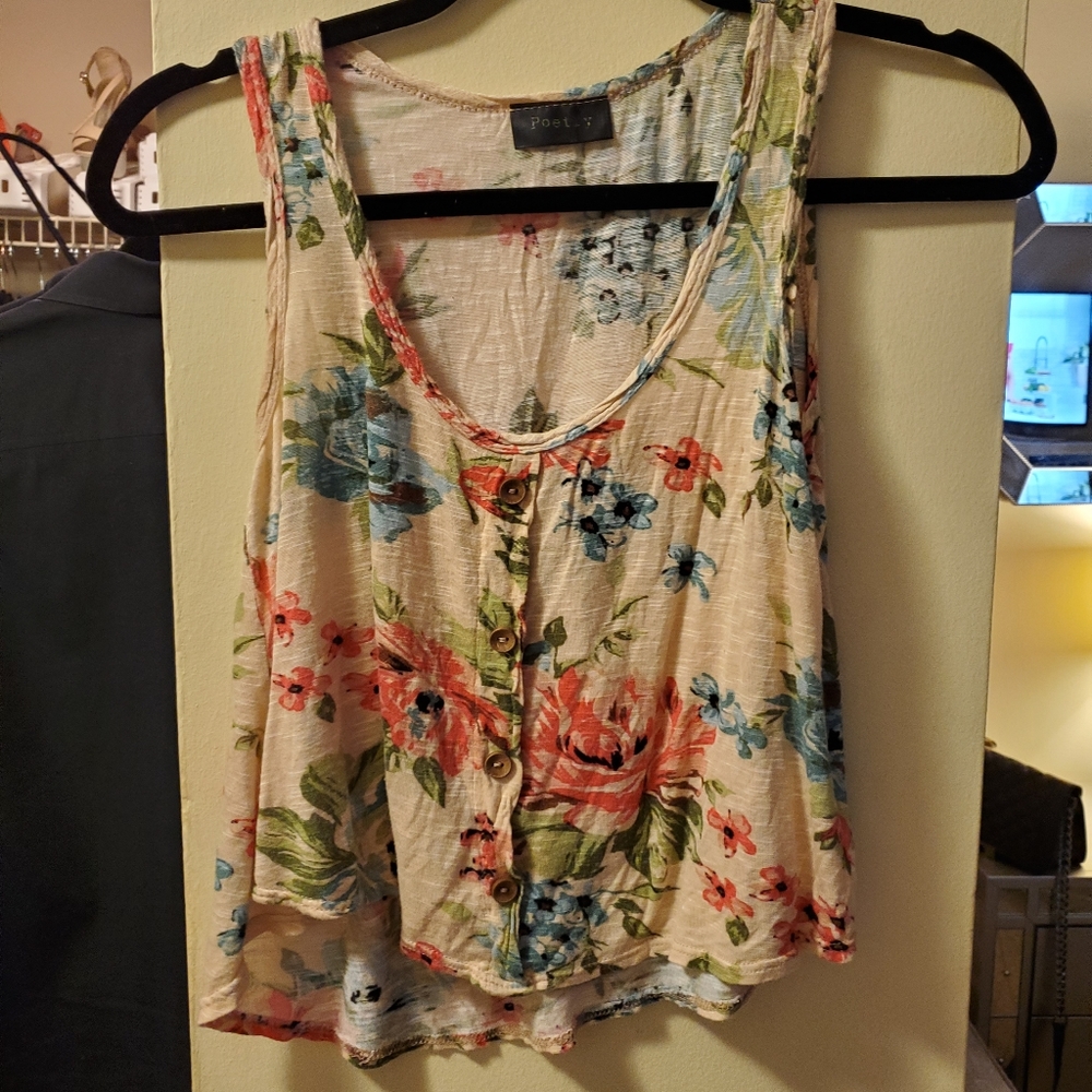Floral Poetry Top